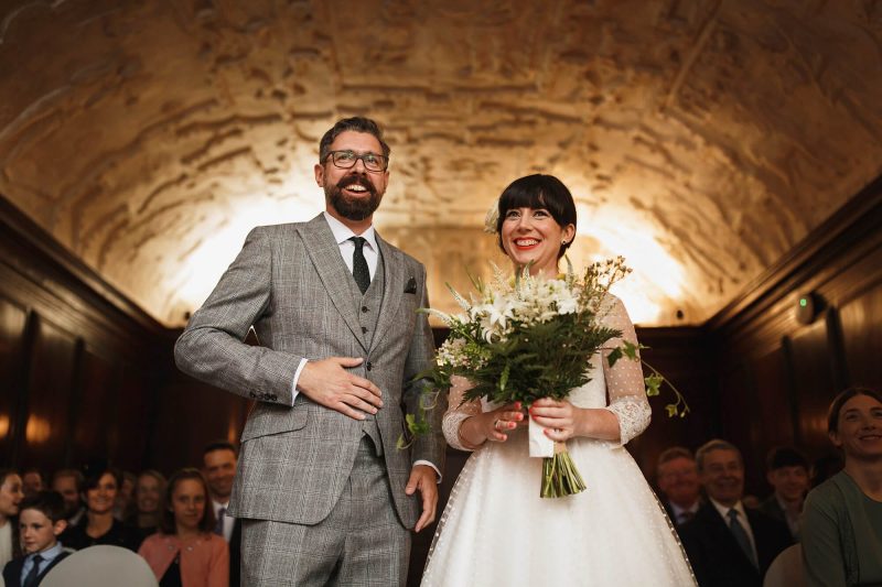 Portmeirion Couple At Wedding