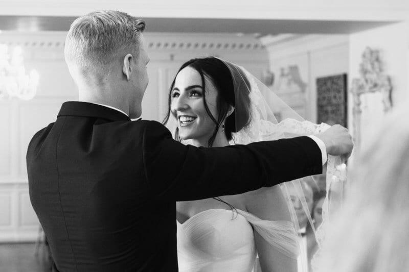 Eaves Hall Wedding Ceremony