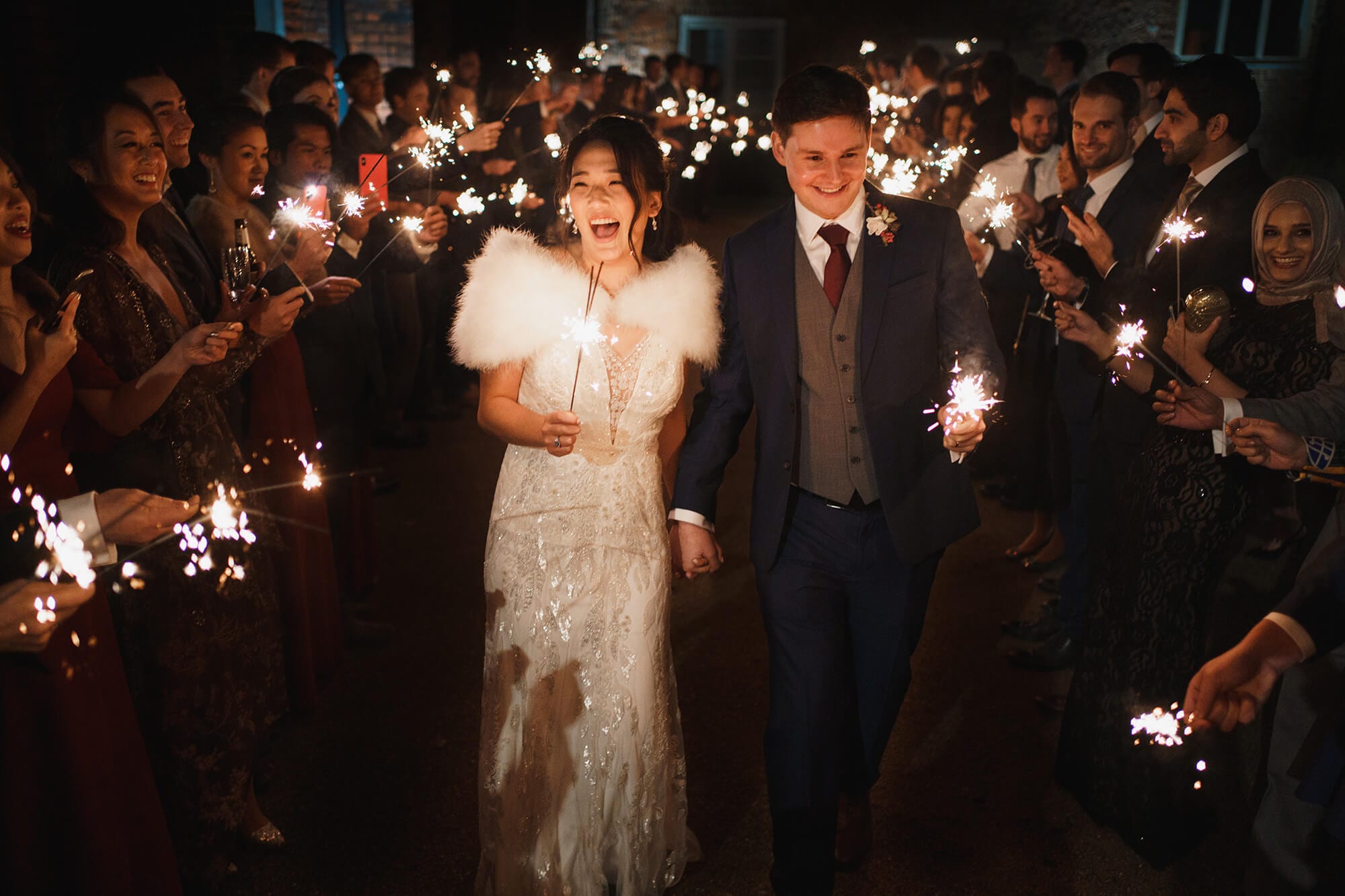 Fulham Palace Bride and Groom