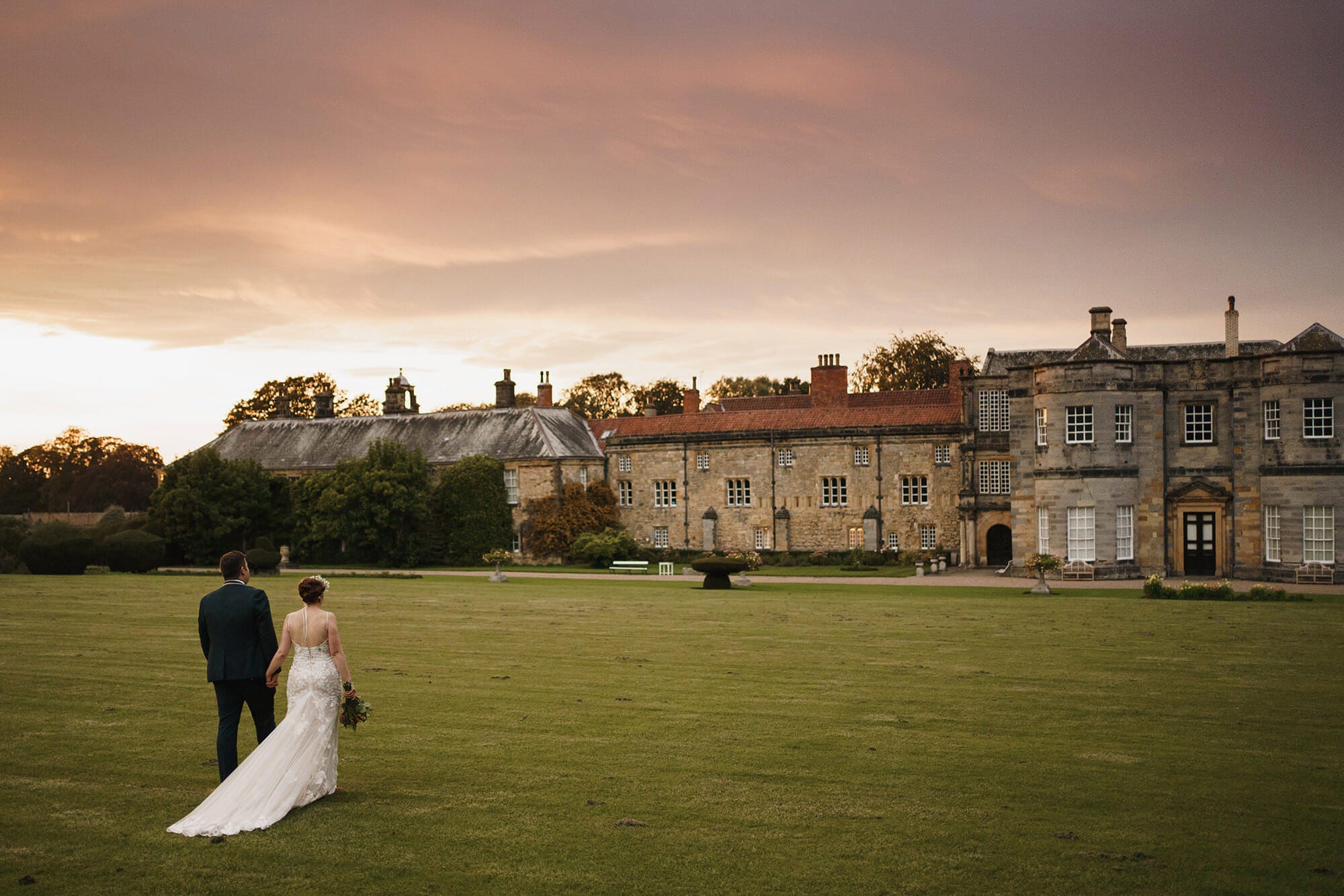 Newburgh Priory At Sunset