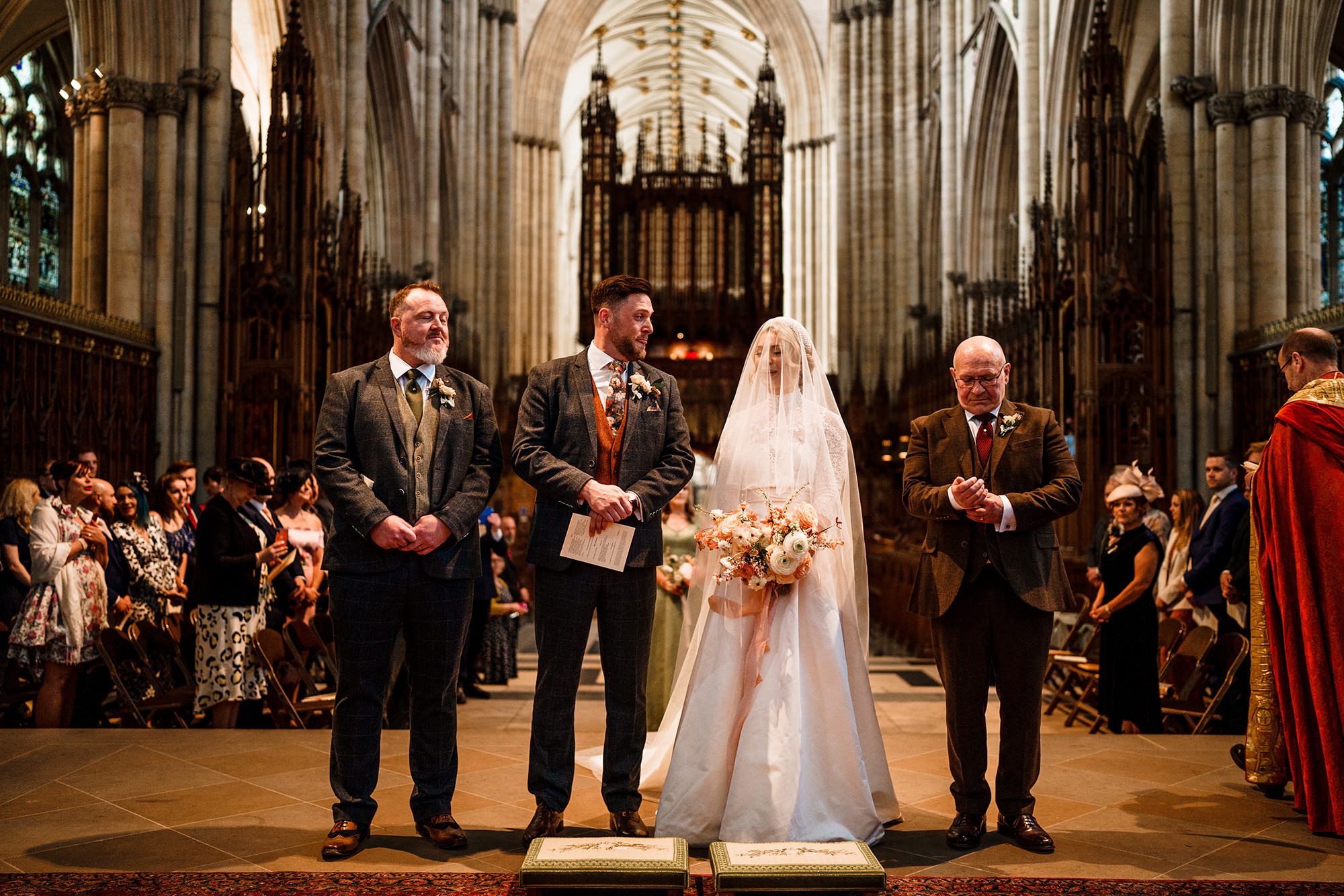 York Minster Wedding Ceremony