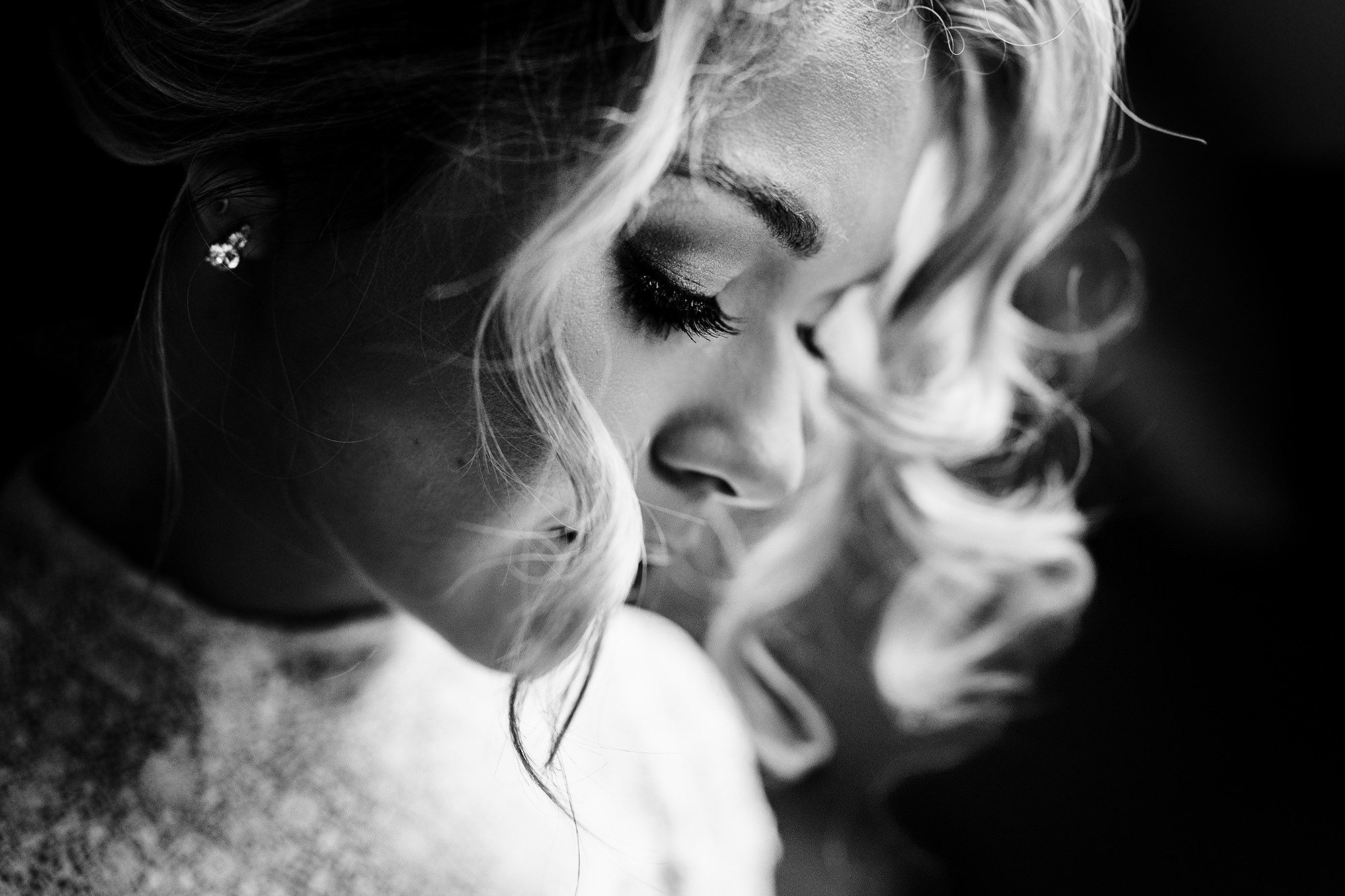 Lake Como Bride about to have her wedding ceremony in italy