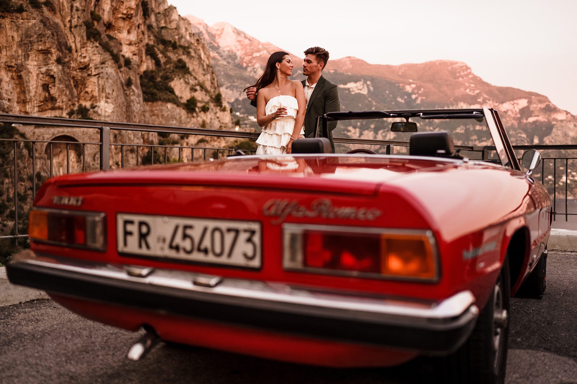 Amalfi Coast Engagement Shoot